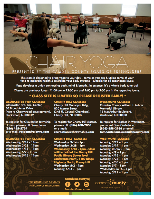 Yoga with a Chair Level 1 – Class 3