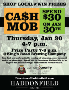 $30 on the 30th Cash Mob – Prize Party